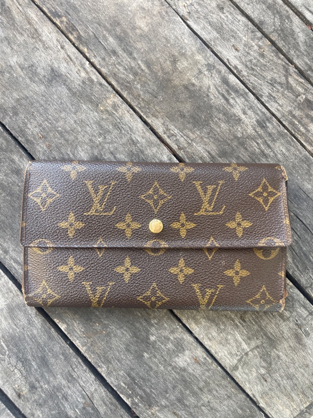 Louis Vuitton Monogram Canvas Continental Wallet